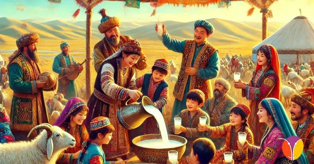 Leche de oveja en celebraciones